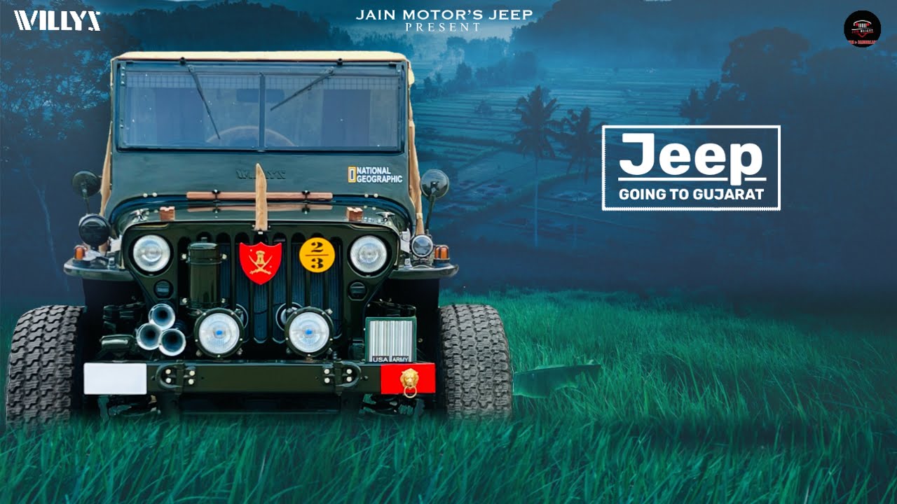 Modified Jeep Are Going To (Gujarat) Jain Motors Jeep