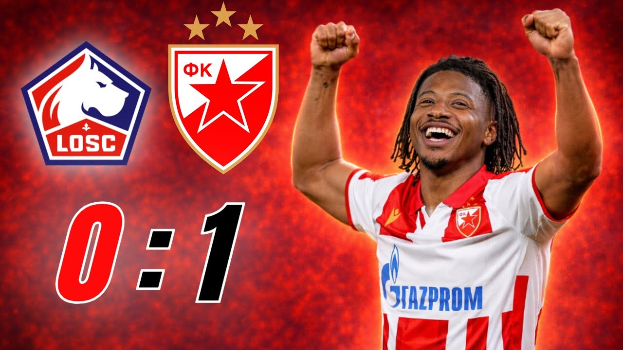 Lil - Crvena zvezda 0:1 ☆ Stanković polako štimuje mašinu ☆ Liga Evrope