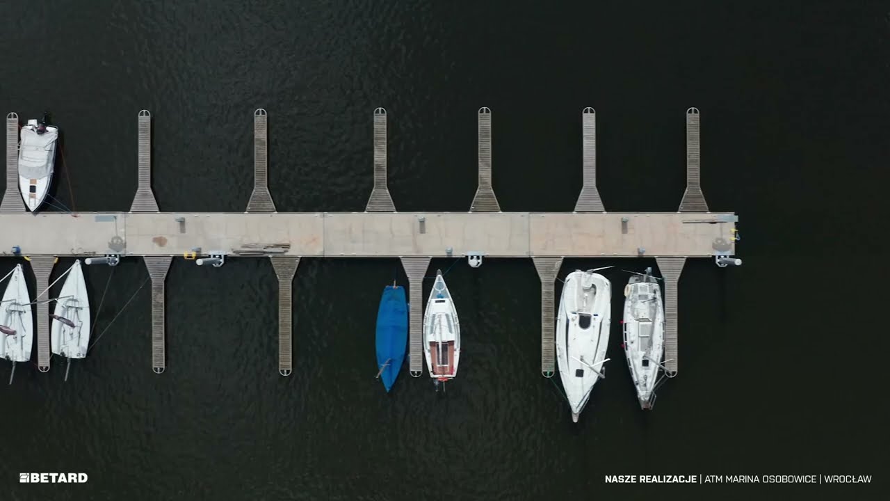 Pomosty pływające &ndash; marina Osobowice we Wrocławiu