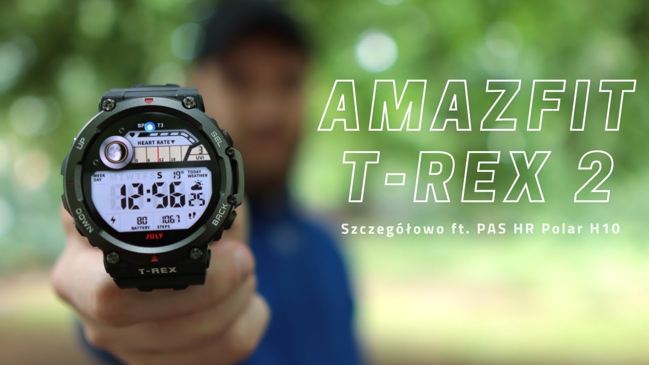 Amazfit T-REX 2 - Kto go wyceniał?! | +Test GPS, SpO2 i Tętna (PAS POLAR H10)*