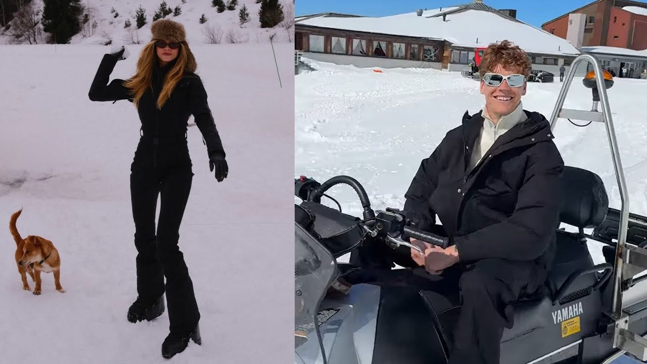 Янник Синнер и Лайла Хасанович оба любят кататься на лыжах.