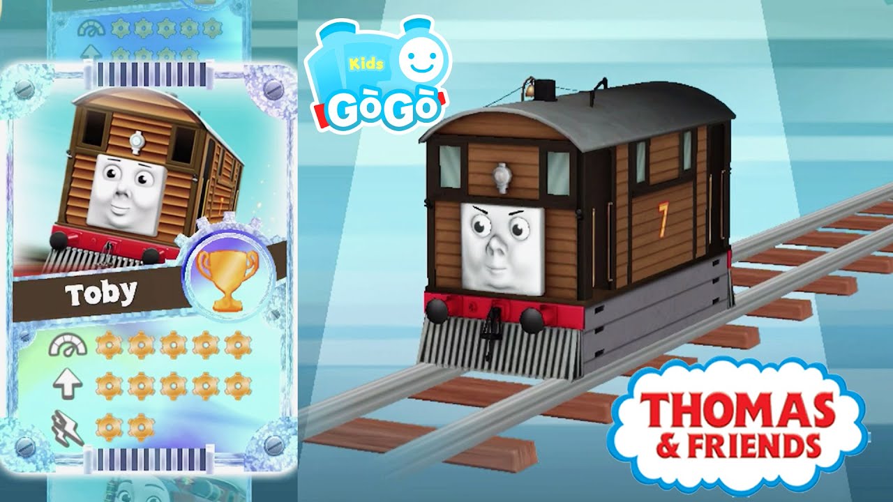Toby VS Thomas VS Friends.at Daring Docks- Diamond Trains Unlocked - Thomas and Friends: GoGo Thomas