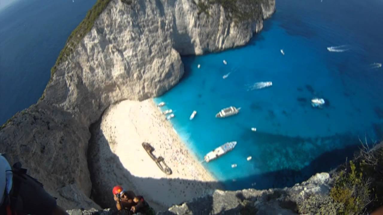 BASE Jump Brasil - Zakynthos - Greece - PT 1 - 08/2011