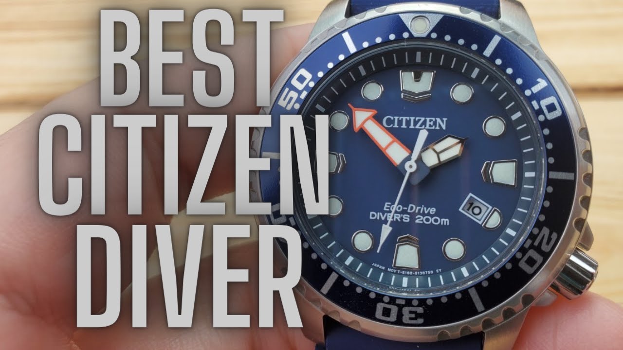 A Quick Look at Citizens Best Dive Watch Under $200  I  BN151-09L
