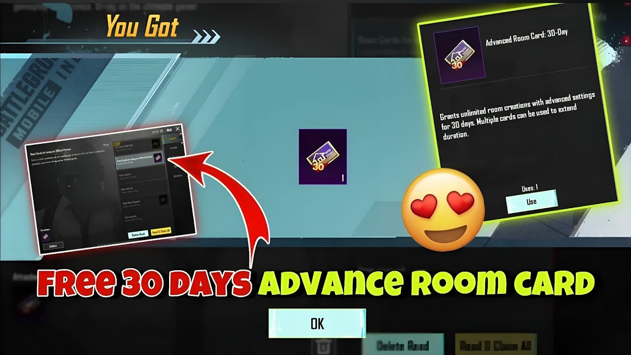 How To Get Free Advance Room Card Bgmi 🤩 || Bgmi Me Free Me Advance Room Kase Or Khaa se le 🤨💯 || 