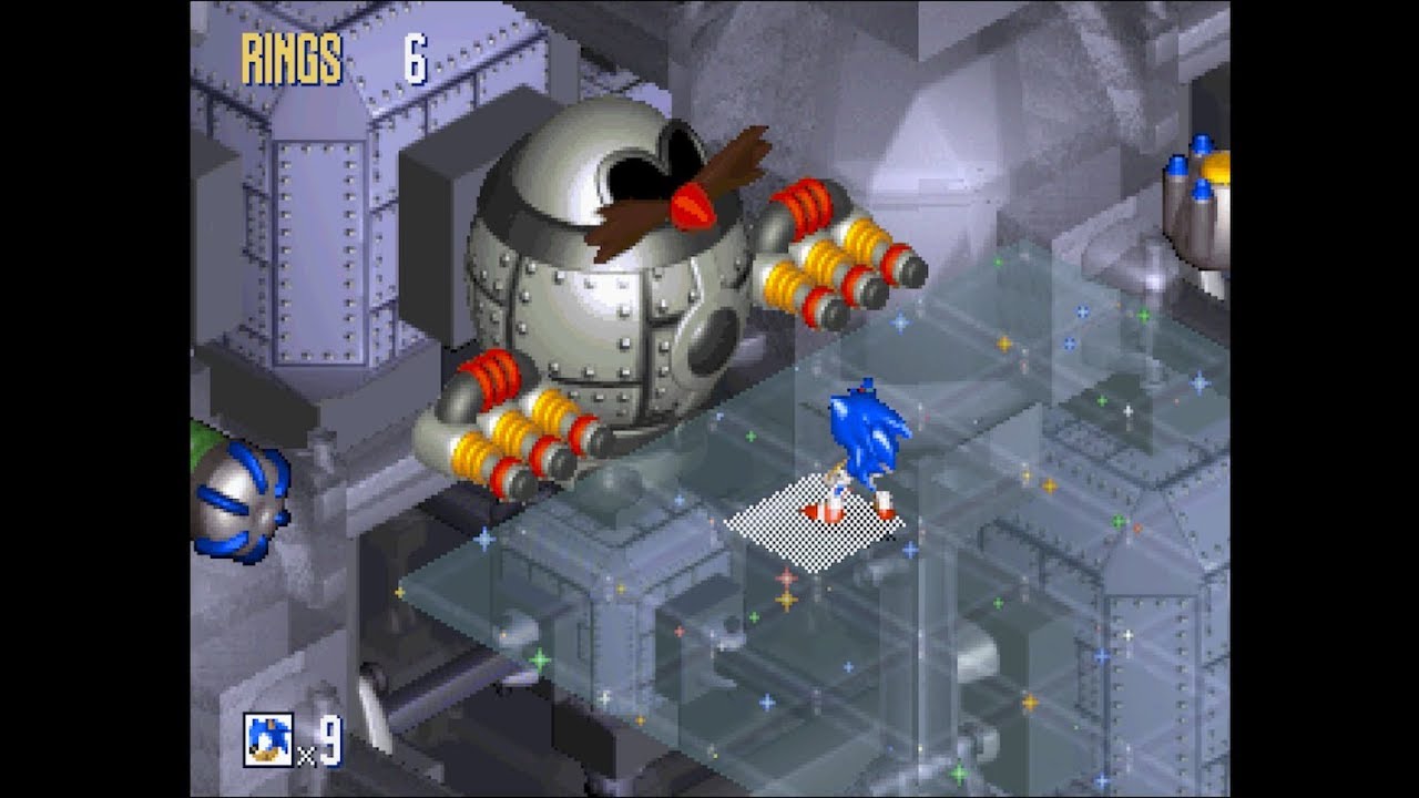 Sonic 3D Blast (SEGA Saturn): The Final Fight + Credits [1080 HD]