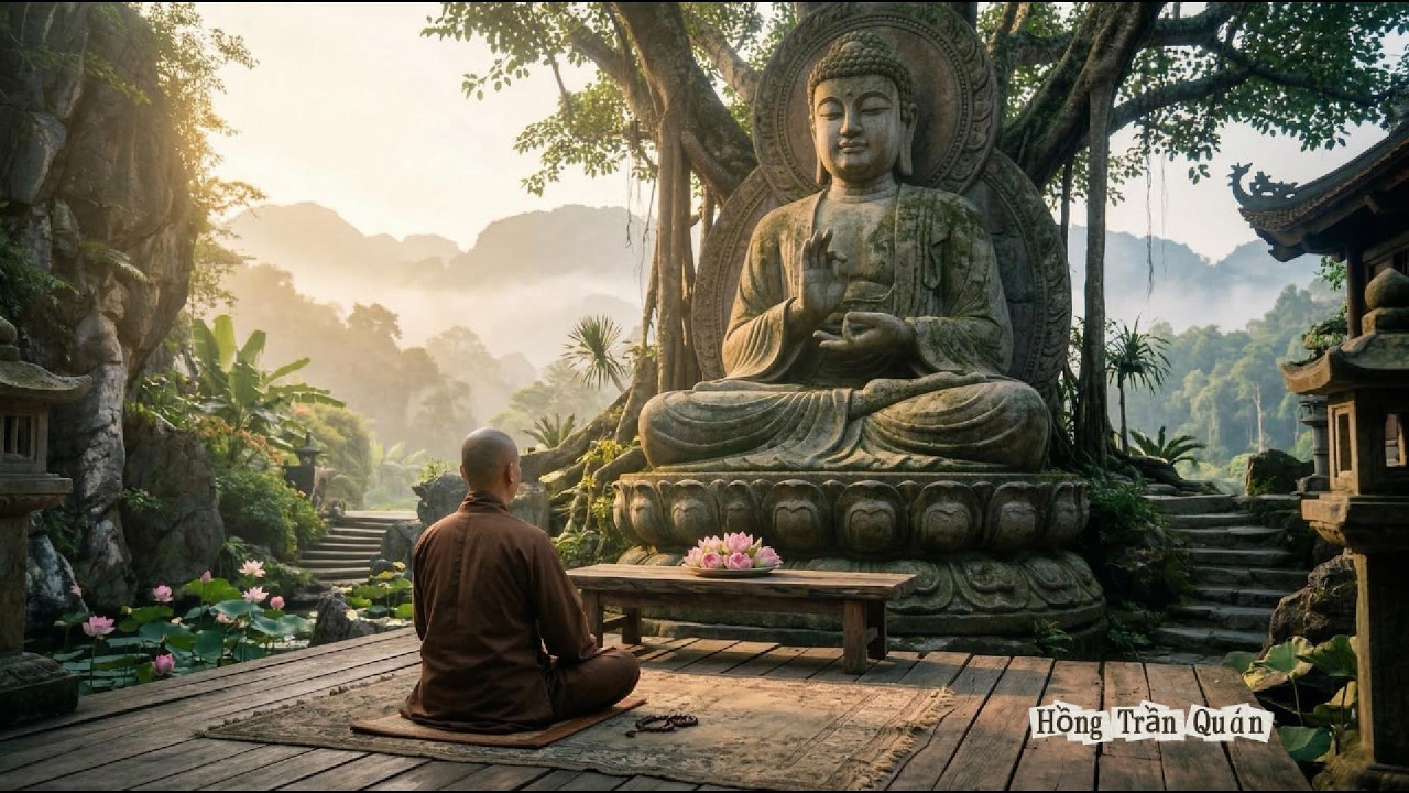 Nhạc Thiền Phật Giáo Tĩnh Tâm (432Hz) - Nhạc Thiên Nhiên Trị Liệu Giảm Căng Thẳng, Dễ Ngủ