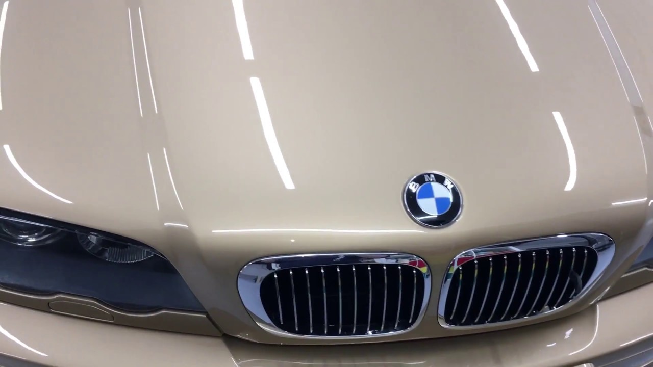 Custom colour BMW E46. Paint Correction