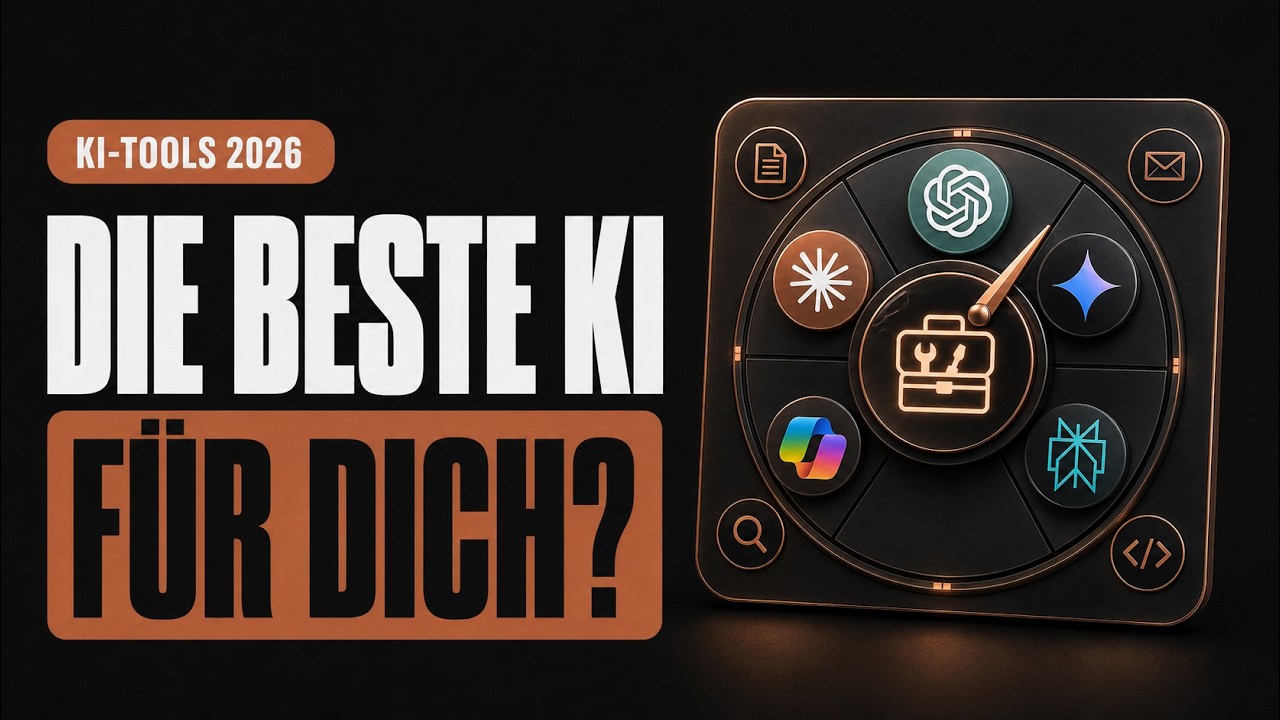 Das ist das beste KI Tool 2026 - ChatGPT, Claude, Gemini oder ein anderes?