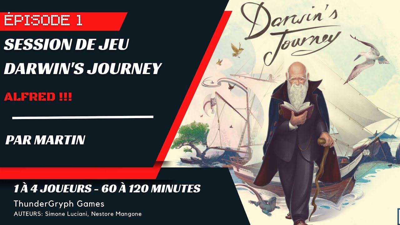 Session de jeu en solo de Darwin's Journey - Épisode 1