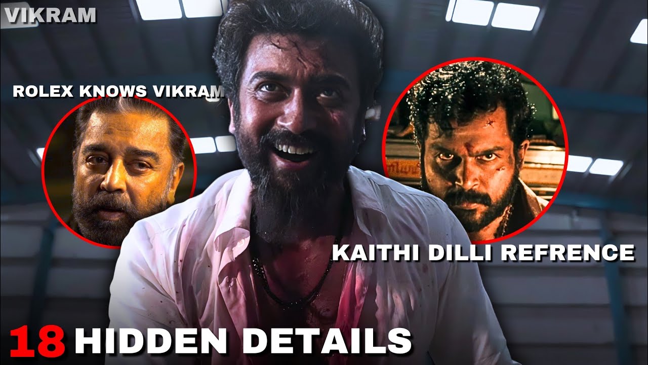 I Found 18 Hidden Details in VIKRAM Movie 🤯