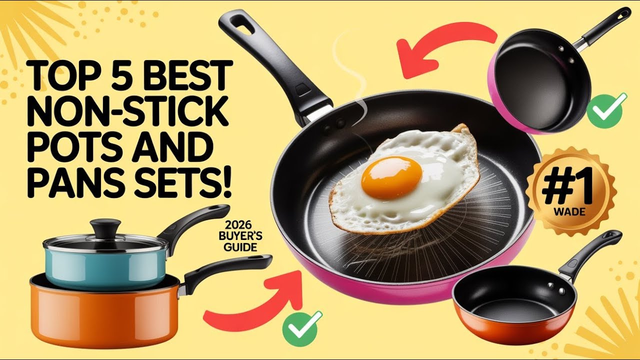 **Best Nonstick Pots and Pans Sets of 2026 | Honest Review & Top 5 Picks!