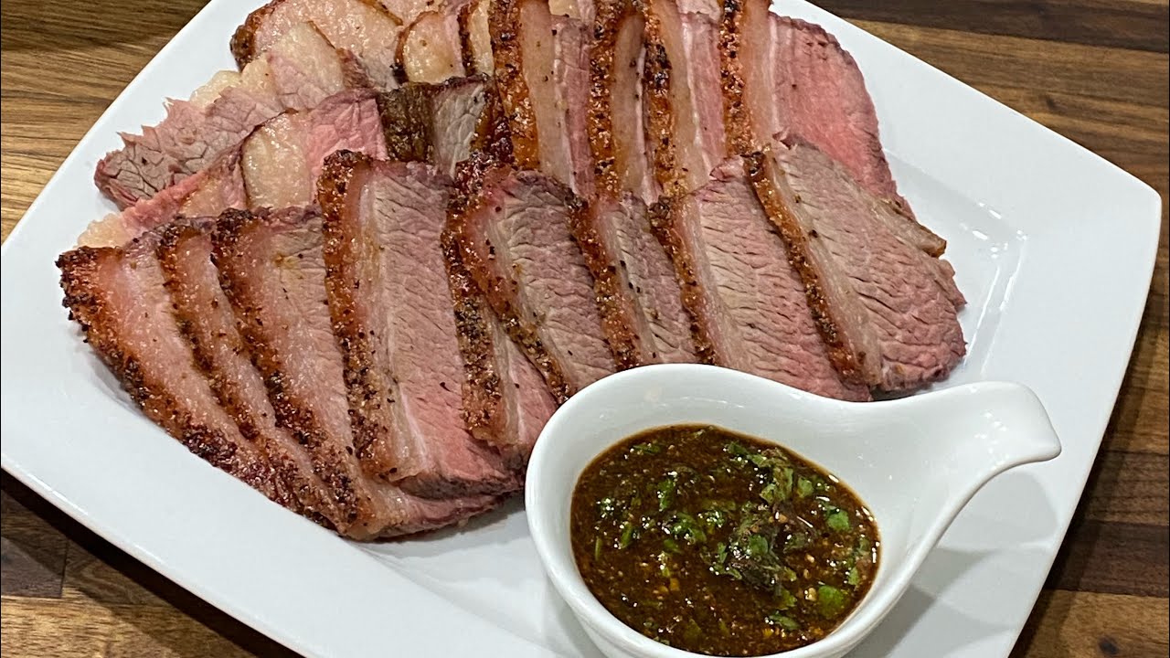 Tiger cry (beef brisket) and Jeow bee (bitter dipping sauce)