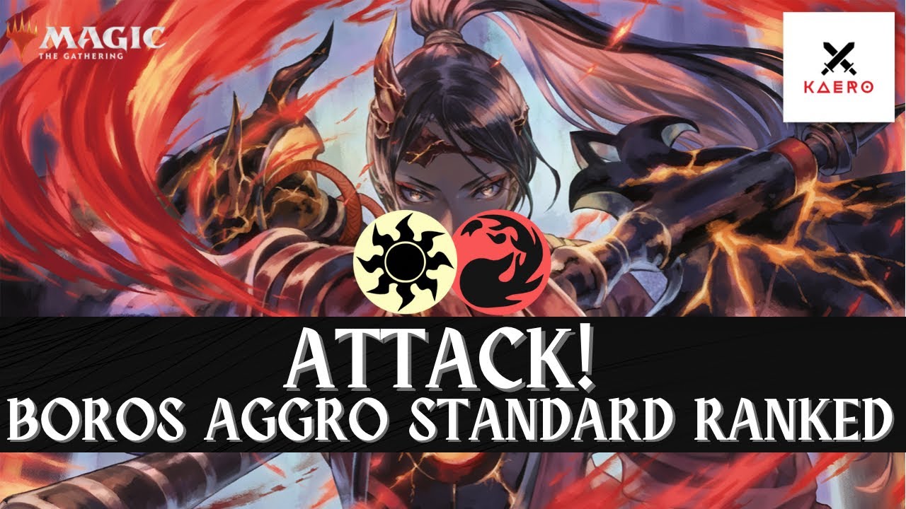 THE BEST NEW AGGRO DECK | Boros Aggro (Red White) Standard Ranked | Magic The Gathering MTG Arena