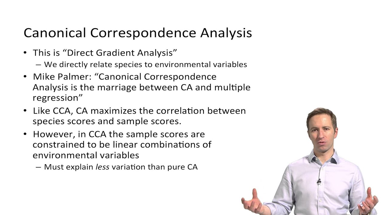 Microbiome Discovery 14: Constrained Ordination