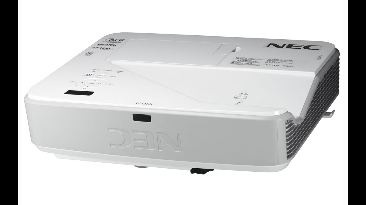 NEC u321h Ultrakurzdistanzbeamer - Helligkeitsvergleich ►► notebooksbilliger.de