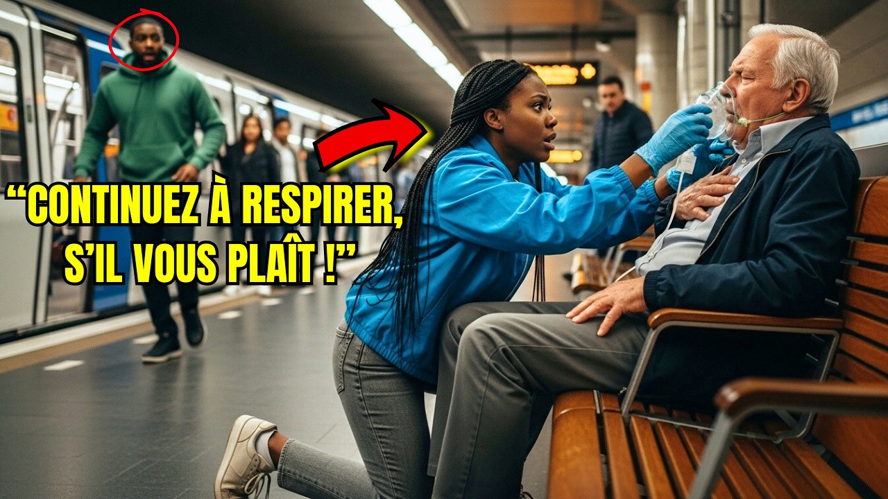 Une Femme Noire Rate Son Train Pour Aider Un Vieil Homme — Son Geste Change Sa Vie À Jamais