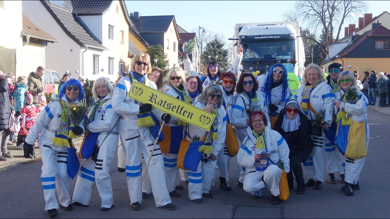 Karnevalsumzug in Gräfenhainichen am 15.2.2026