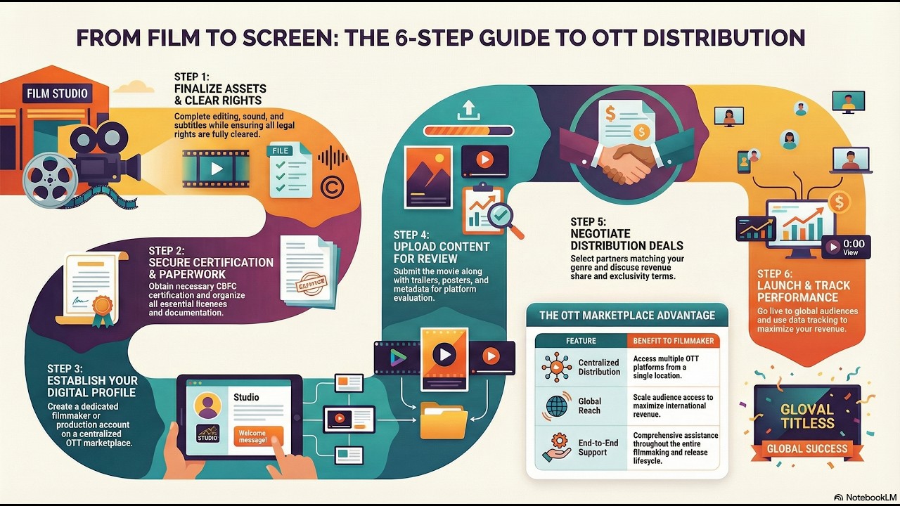 How to Get Your Movie on OTT Platforms FAST (Step-by-Step Guide for 2026)