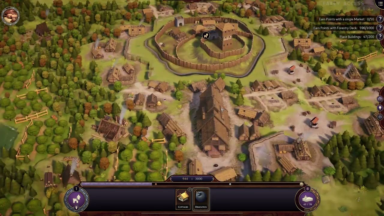 TERRASCAPE Gameplay - Fine Flatlands - Free Mode (PC)