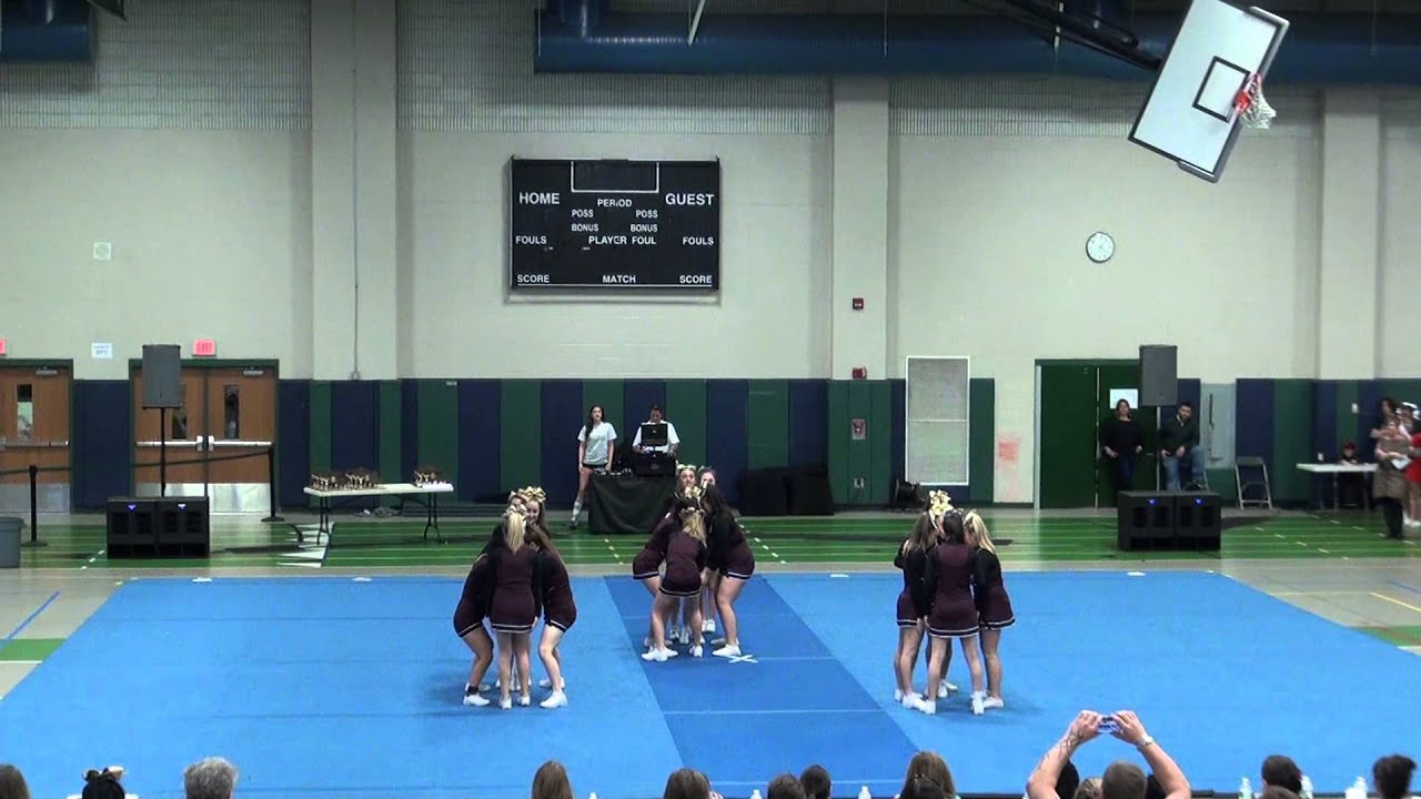 Sharon High School Cheer - South Regionals D2