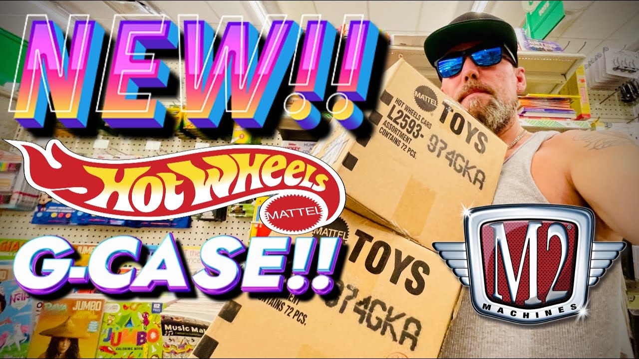 I FOUND FRESH HOT WHEELS 2025 G CASES!! NEW M2 MACHINES FRESH CASE AT THE WALMART!! NICE SURPRISE!!