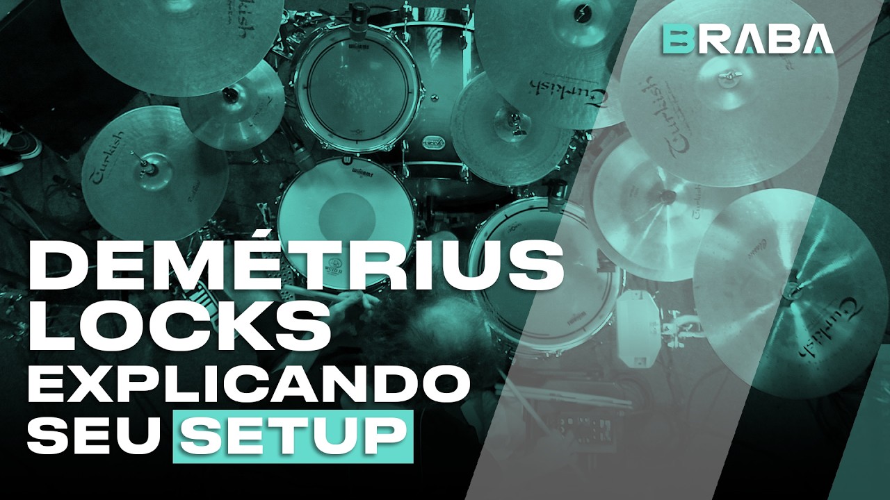 DEMÉTRIUS LOCKS explicando o seu Setup | Braba Cortes