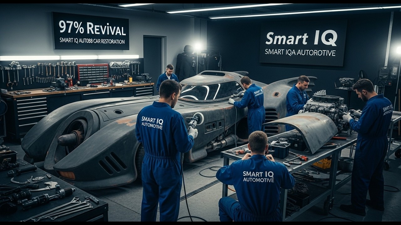 Smart IQ Automotive Car Restoring an Abandoned 1984 After 33Years 97% Revival | Auto88 Car