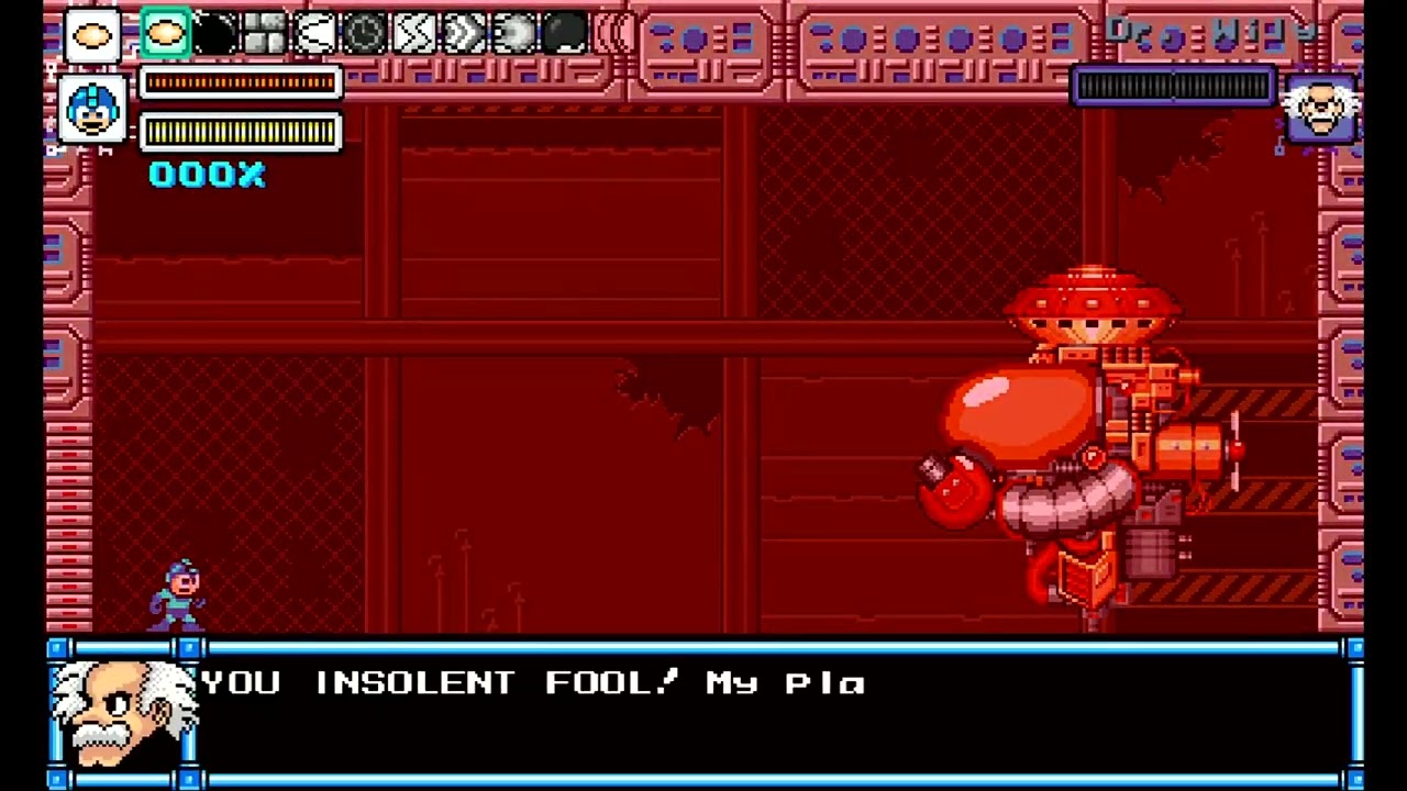 Mega Man Again - Wily's Fortress Stage 5 & Ending