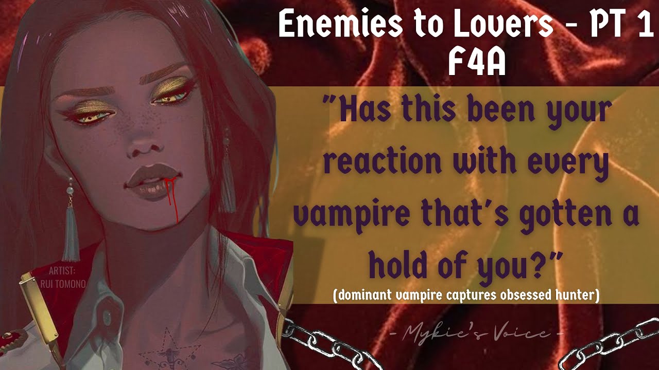 Enemies to Lovers | Vampire captures obsessed Hunter ⛓🩸(F4A) [Taunting] [Roleplay] PT1