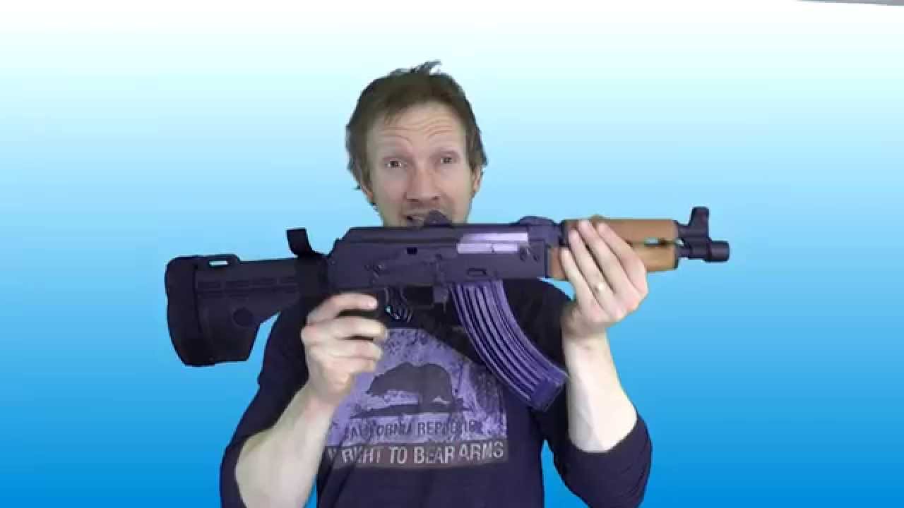 Century Arms M92  PAP AK47 Pistol With Arm Brace: First Look