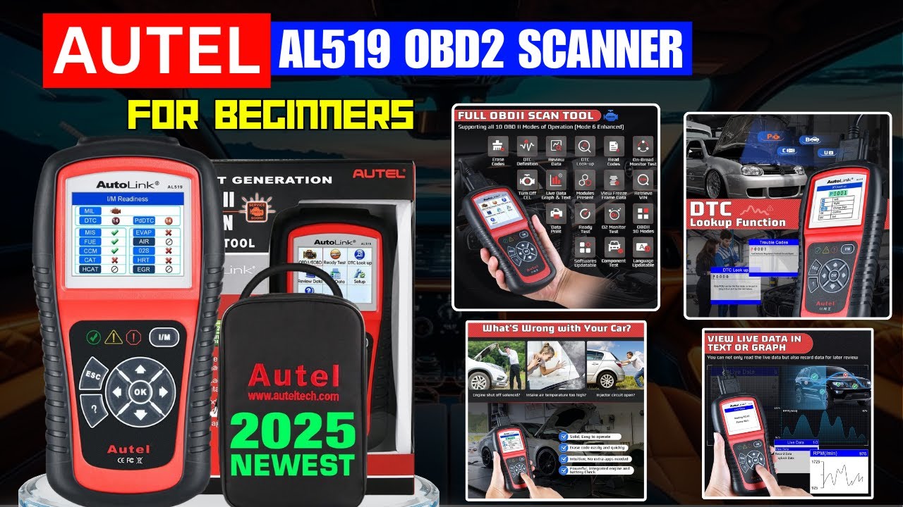 AUTEL AL519 OBD2 Scanner &ndash; Best Affordable Scan Tool for Beginners!
