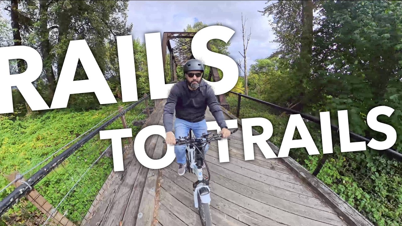 Electric Biking on Willapa Hills State Park Trail + My Church's Men's Retreat