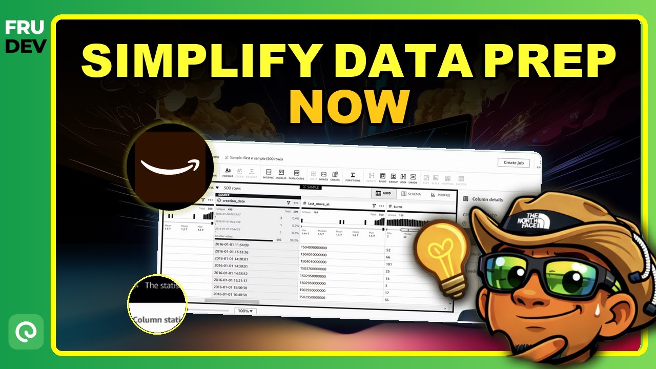 AWS Glue DataBrew Tutorial: Complete Beginner's Guide to Simplifying Data Preparation
