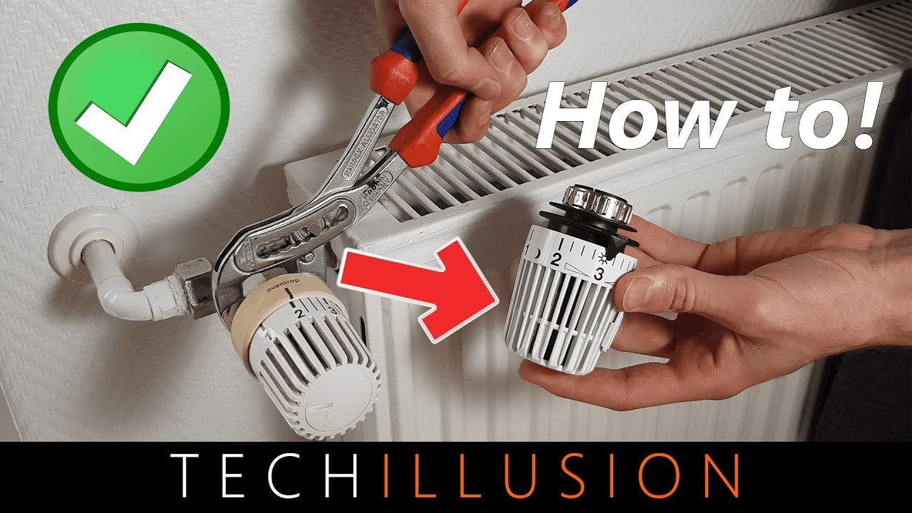 🔥Heizk&ouml;rperthermostat Wechseln einfach erkl&auml;rt! - Schritt f&uuml;r Schritt