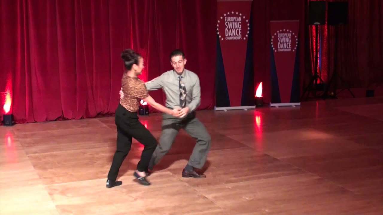 ESDC 2015 - Masters Lindy Hop J&J - Finals - Nicolas Deniau & Moe Sakan