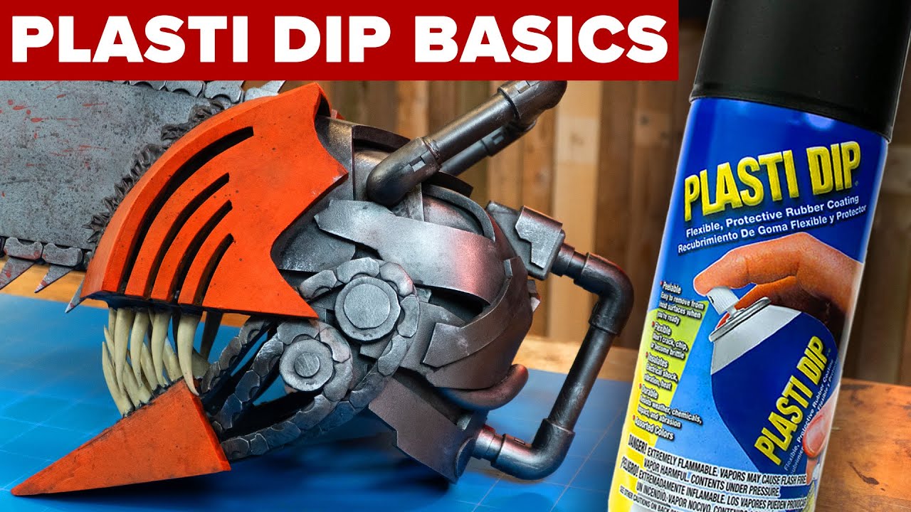 Priming EVA-foam - The Plasti Dip Basics - Cosplay Tutorial