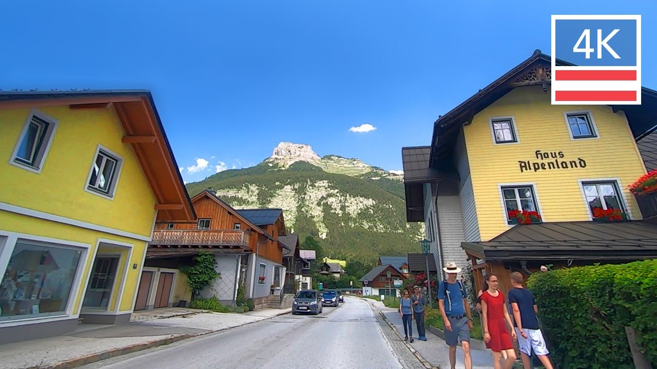 HALLSTATT AUSTRIA to ALTAUSSEE 4K 🇦🇹 Car Driving No Music - Driving in Europe 4k Ultra HD