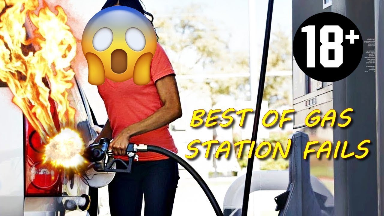BEST OF GAS STATION FAILS 2017