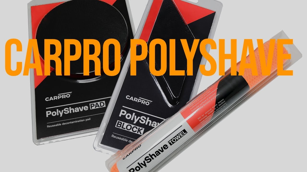 Descontaminar la Pintura con CARPRO PolyShave