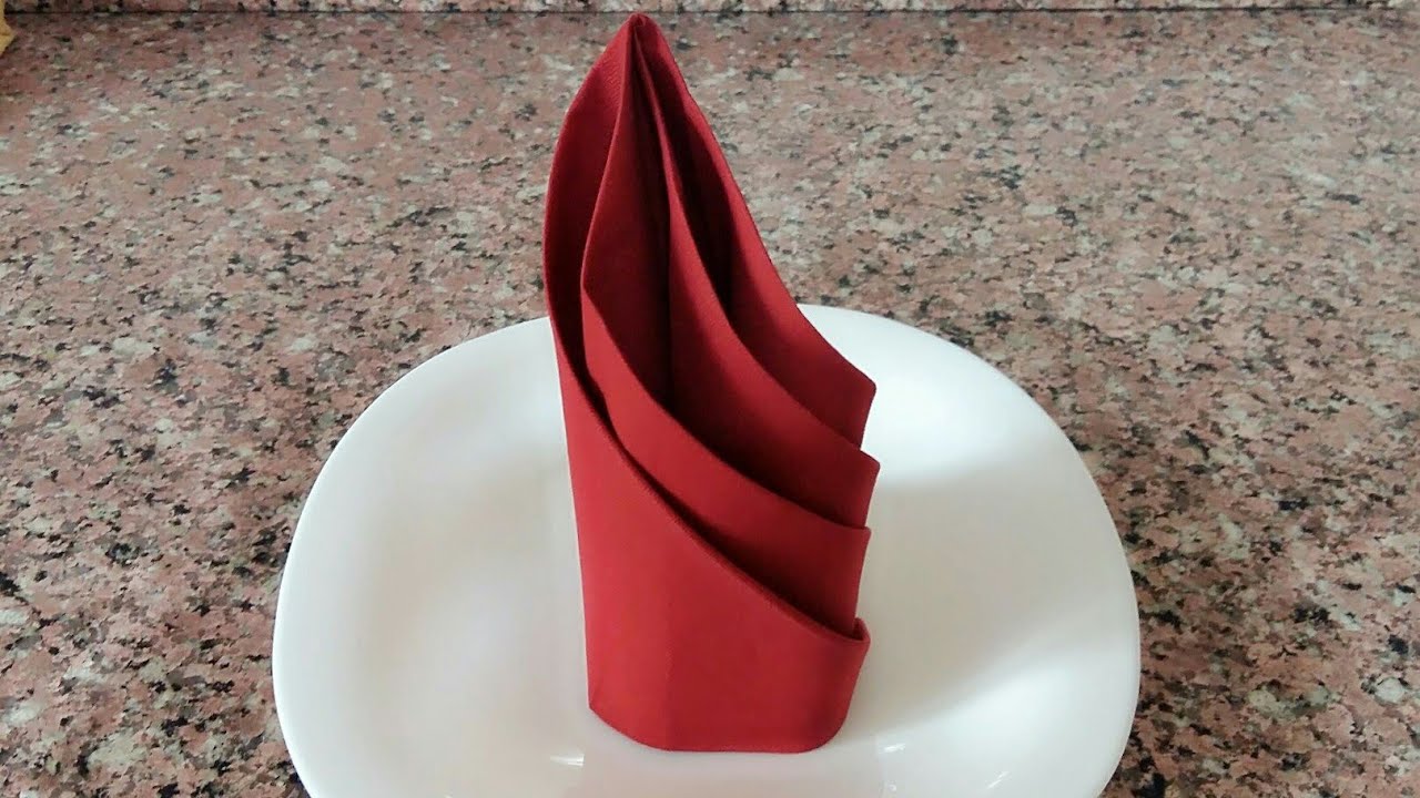peçete katlama, peçete katlama şekilleri,peçete, peçete katlama teknikleri,napkin,