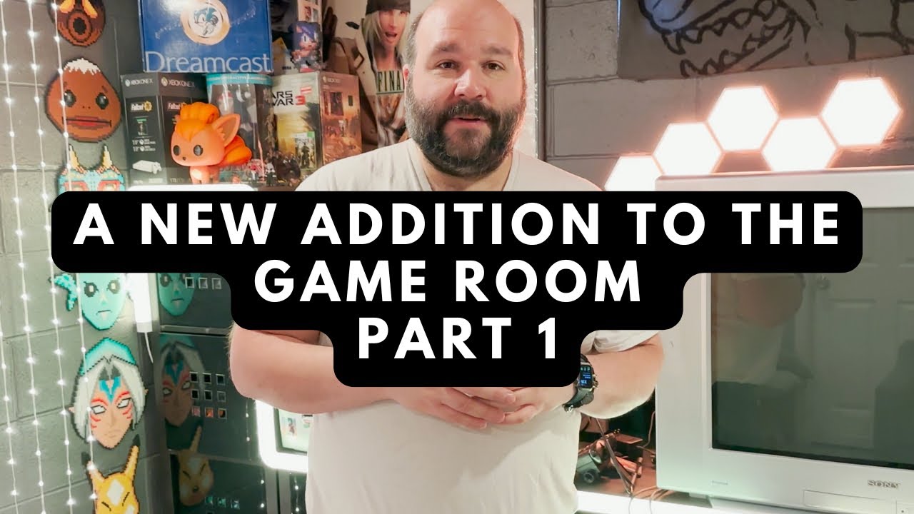 Adding a new TV into the Game Room - Part 1
