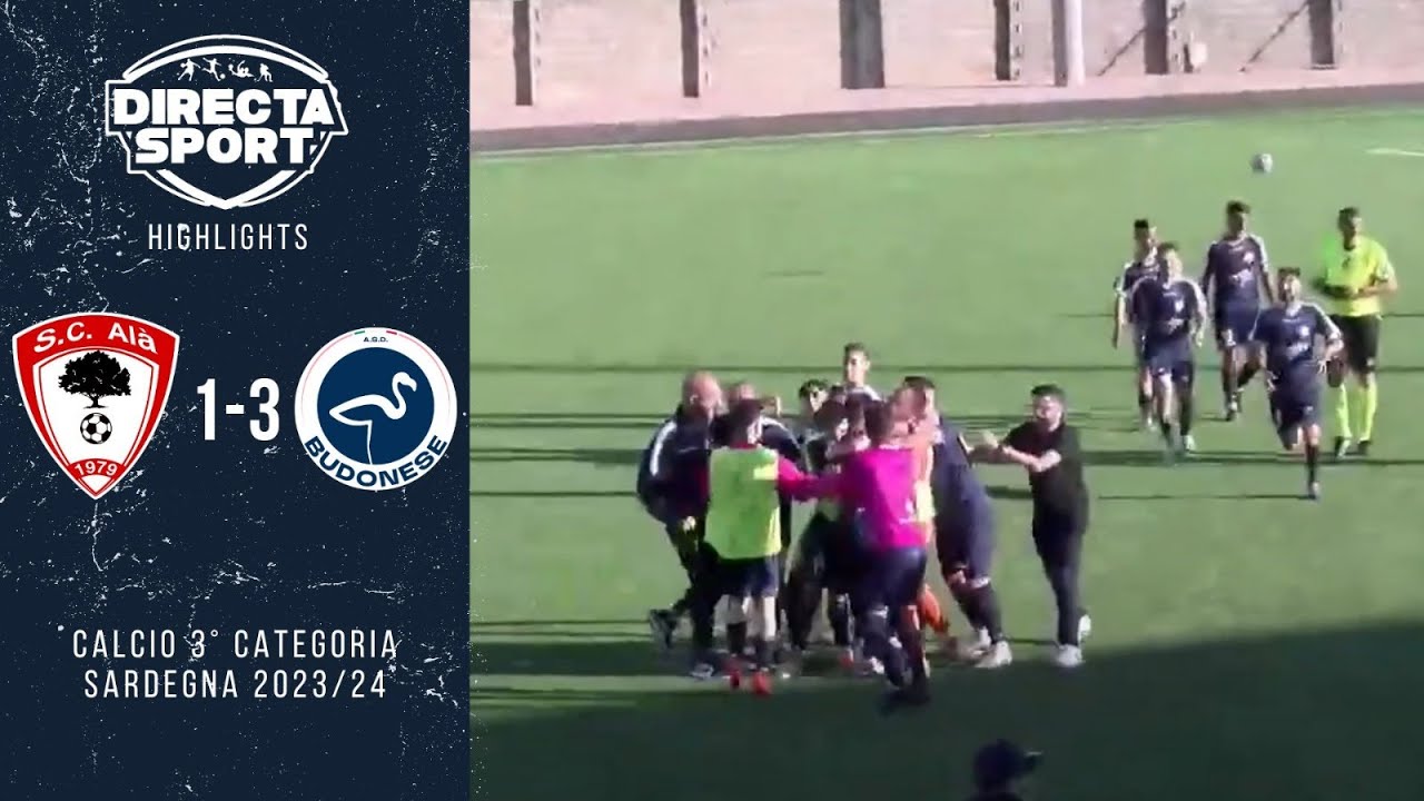 Calcio Terza Categoria Semifinale Promozione – SC Alà-Budonese 1-3 (Highlights)