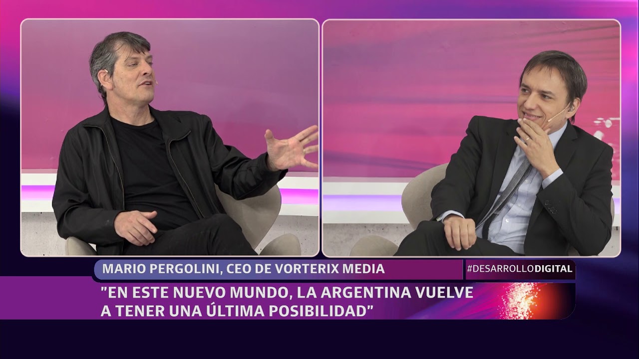 Mario Pergolini mano a mano con Jos&eacute; del R&iacute;o | EL DESARROLLO DIGITAL DE LARGO PLAZO
