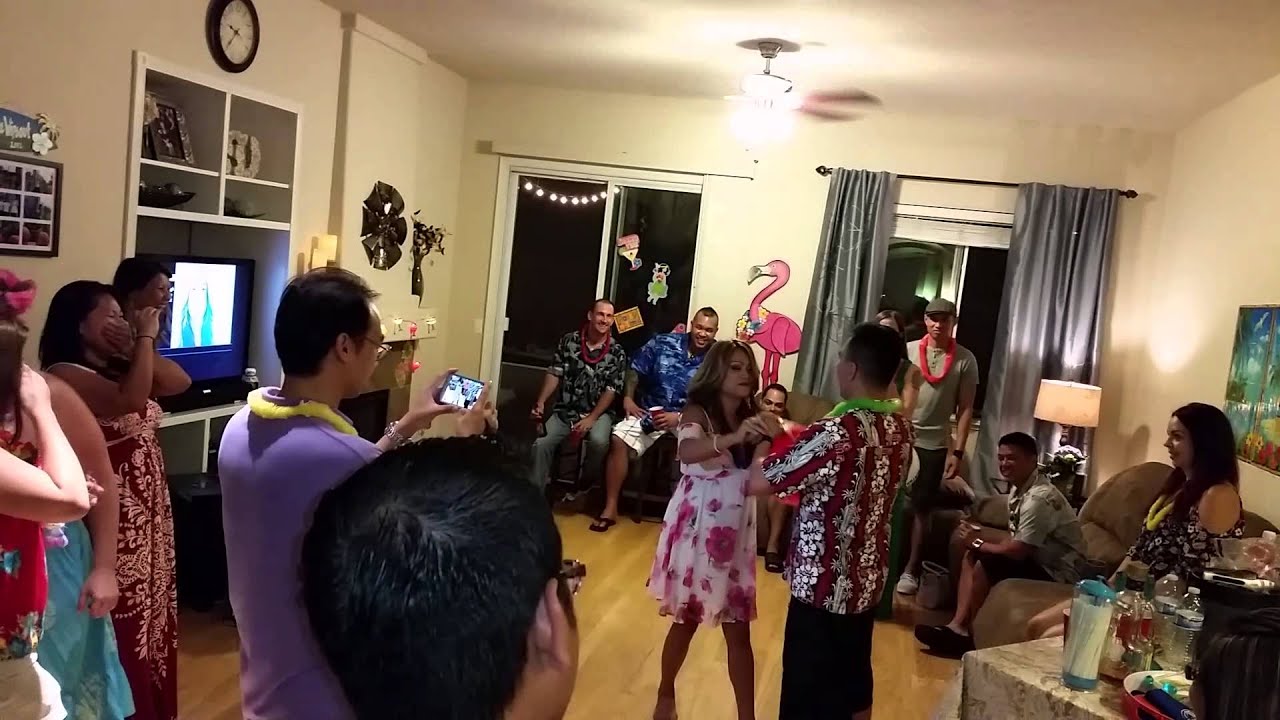 The luau party game