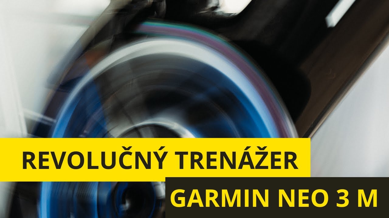 GARMIN NEO 3 M: Revolučný smart trenažér pre cyklistov a triatlonistov!