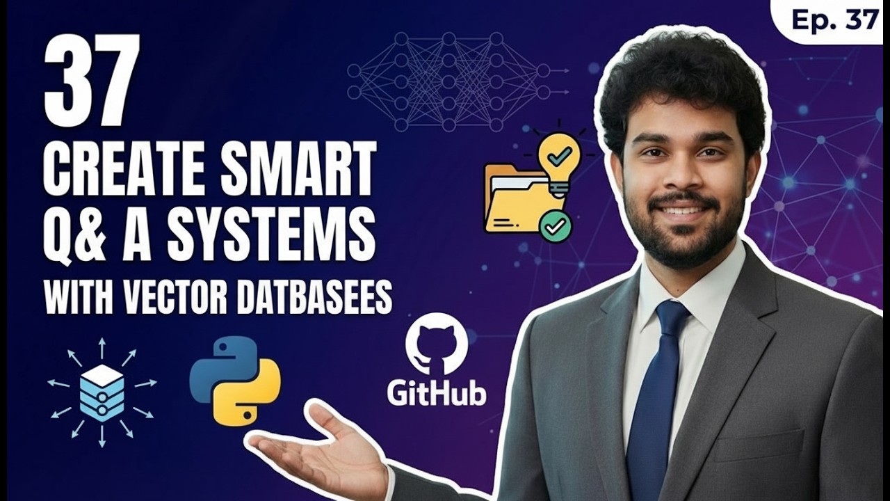 37. Создавайте интеллектуальные системы вопросов и ответов с использованием векторных баз данных.