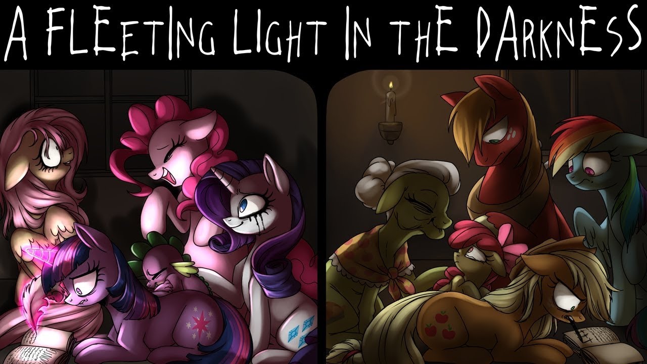 [MLP Halloween Special] 'A FLEet|ng LIght |n thE DArknEsS' by Flashgen (GRIMDARK/TRAGEDY)