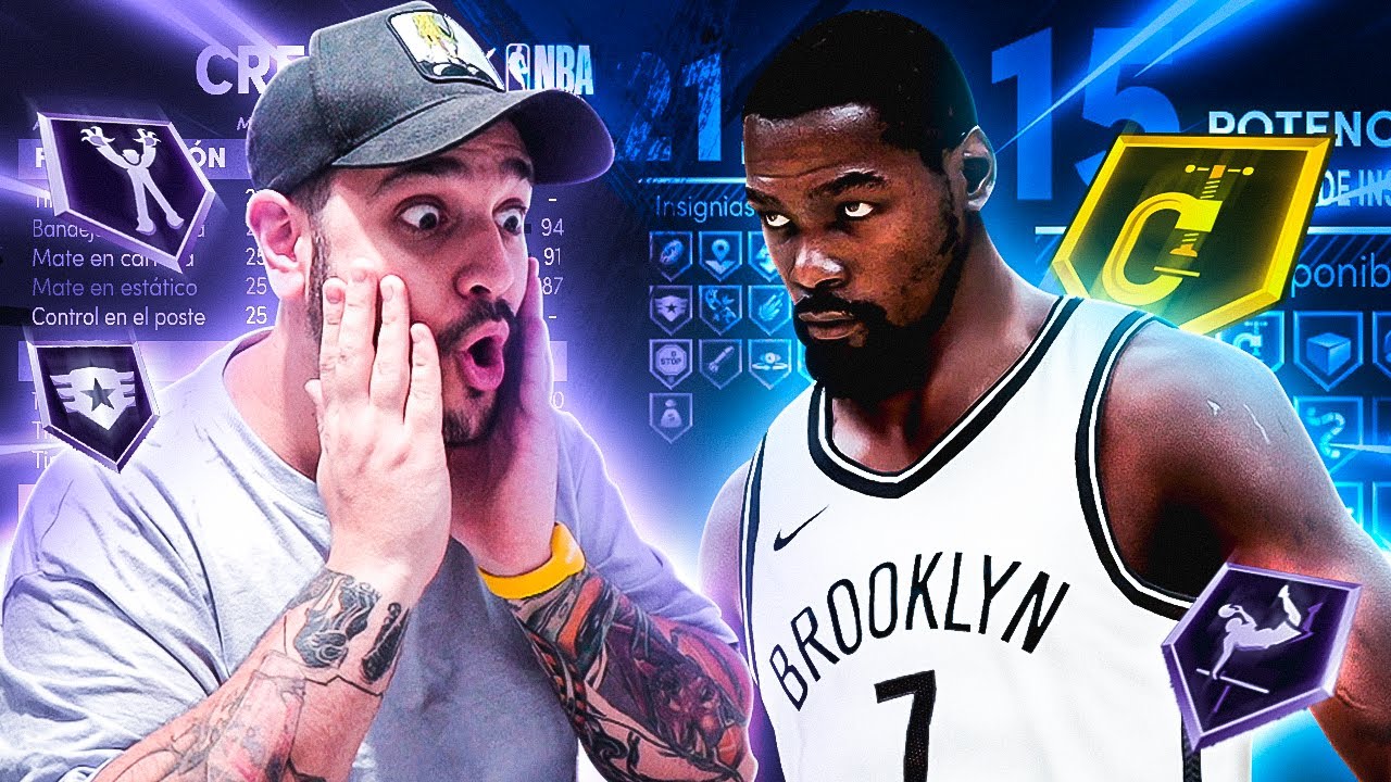 La BUILD de KEVIN DURANT es la más CHETADA para NUEVA GENERACIÓN NBA 2K21 *73 INSIGNIAS*