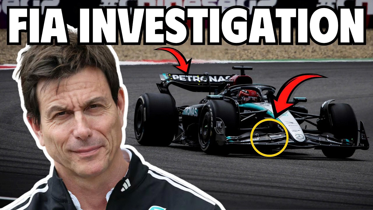 Mercedes under FIA Investigation: Is their front Wing Illegal ?